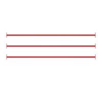 Turning Bar Steel Red Tumble Gymnastic Play Climbing Tool Multi Pieces vidaXL