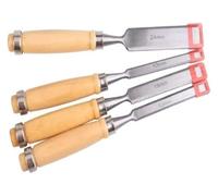 Turning Chisel Set, Carving Chisel Set, 10mm,12mm,15mm,24mm Carving Heavy Duty Hand Tools,Wood Comfortable Handles
