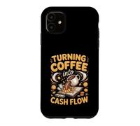 Turning Coffee Into Cash Flow Finance Manager Accounting Case for iPhone 11