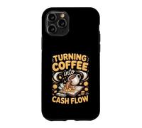 Turning Coffee Into Cash Flow Finance Manager Accounting Case for iPhone 11 Pro
