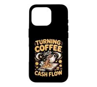 Turning Coffee Into Cash Flow Finance Manager Accounting Case for iPhone 16 Pro