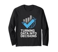 Turning Data Into Decisions Smart Lab Technician Long Sleeve T-Shirt