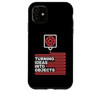 Turning Ideas Into Objects - 3D Printer Printing Case for iPhone 11