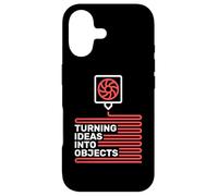 Turning Ideas Into Objects - 3D Printer Printing Case for iPhone 17