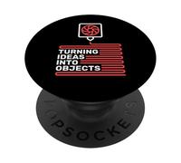Turning Ideas Into Objects - 3D Printer Printing PopSockets Adhesive PopGrip