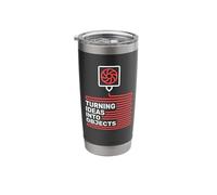 Turning Ideas Into Objects - 3D Printer Printing Stainless Steel Insulated Tumbler