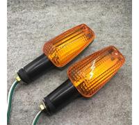 Turning Indicators 2PC Front Rear Motorcycle Turn Signals Light Scooter Indicators Blinker Lamp For For CB1300 X4 For CB1000 For CB400 SuperFour Turn Signal Light(Amber)