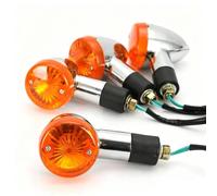 Turning Indicators For Suzuki Boulevard M109R M50 M90 M95 | C109R C50 C90 Marauder VZ800 VZ1600 Motorcycle Turn Signal Light Indicator Lamps(AMBER,4 Pcs)