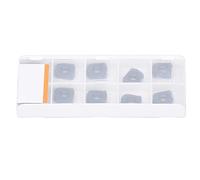 Turning Insert Cutter Carbide Blade Lathe Tool Set 10Pcs High Efficiency Milling CNC Cutting Kit for Steel Cast Iron Non Ferrous Metals (BLMP0904R-M)