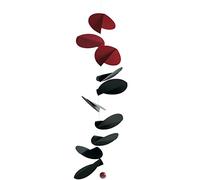 Turning Leaves Mobile - Black/Red