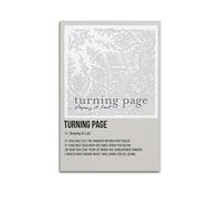 Turning Page by Sleeping at Last Poster Wall Art Aesthetic Cover Poster Design Painting for Living Room Bed Room 16x24inch(40x60cm) Unframe-style