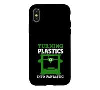 Turning Plastics Into Fantastic 3D Printer Making Case for iPhone X/XS
