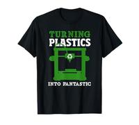 Turning Plastics Into Fantastic 3D Printer Making T-Shirt