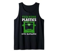 Turning Plastics Into Fantastic 3D Printer Making Tank Top