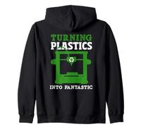 Turning Plastics Into Fantastic 3D Printer Making Zip Hoodie