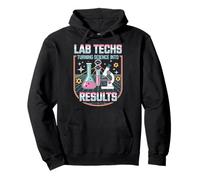 Turning Science Into Chemistry Lab Technician Lab Scientist Pullover Hoodie