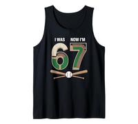 Turning Seven is a Huge Home Run for Every Sports Lover Tank Top