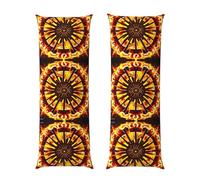 Turning the flame Body Pillowcase 20x60-Ultra Soft Plush Long Pillow Cover with Hidden Zip for Sleeping
