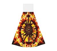 Turning the flame Coral Velvet Hand Wipes - Absorbent Cleaning Cloths for Kitchen, Bathroom, Car, Camping - Home Use