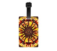 Turning The Flame Luggage tag Hanger Protects Privacy and is a Must-Have for Travel and is Durable