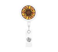 Turning the Flame Retractable Badge Holder is Durable Sturdy Comes with A Lanyard for Office Hospital Staff Wearing