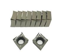 Turning Tool 10pcs CCGT09T304 AK H01 Aluminum Internal Turning Tool CNC Cutting for Processing Copper Aluminum Wood Lathe Tools(CCGT09T302 AK H01)