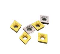 Turning Tool 10pcs CCMT060204 CCMT060208 CCMT09T304 CCMT09T308 CCMT120404 CCMT120408 VP15TF UE6020 US735 CNC Lathe Tools with Carbide Inserts Lathe Tools(CCMT120408,UE6020)