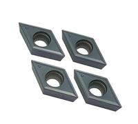 Turning Tool 10pcs DCMT11T304 DCMT11T308 NN LT10 Carbide Inserts Internal CNC Inserts Cutting Tool Lathe Tool Lathe Tools(DCMT11T304 NN)