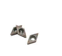 Turning Tool 10pcs DCMT11T304 DCMT11T308 VP15TF UE6020 Turning Insert DCMT Carbide Inserts CNC Lathe Blade for Stainless Steel Lathe Cutter Lathe Tools(DCMT11T304 VP15TF)
