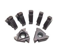 Turning Tool 10pcs MMT11ER MMT11IR MMT16IR MMT16ER MMT22ER 22IR AG60 VP15TF ER6020 16ER 16IR 22ER 22IR CNC Thread Milling Cutter Carbide Tool Lathe Tools(MMT16ER AG60 UE6020)