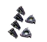 Turning Tool 10pcs MMT16ER /16IR AG60 Carbide Inserts Thread Cutting Tool Lathe Tool CNC Tool 16ERAG60 Thread Inserts Turning Insert Lathe Tools(MMT16IR AG60 US735)