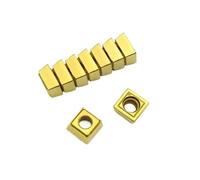 Turning Tool 10pcs of Carbide Blades SPMG060204 SPMG07T308 SPMG050204 SPMG090408 SPMG110408 SPMG140512 DG TT9030 TT8020 Lathe Tools(SPMG07T308 DG TT9030)