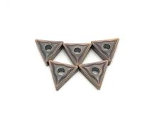 Turning Tool 10pcs TNMG160404 TNMG160408 TNMG220404 TNMG220408-EF YBG205 CNC Lathe Turning Blade Carbide Cutting Insert Wear-Resistant Lathe Tools(TNMG220408-EF YBG205)