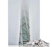 Turning Torso Puzzle Brain Teaser 100% Recycled Cardboard Jigsaw Puzzle for Kids And Adults Age 12 Years Up Day 1000pcs (75x50cm)