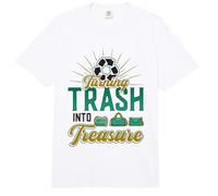Turning Trash Into Treasure Recycling Garbage Comfort Colors Adult Heavyweight T-Shirt