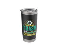 Turning Trash Into Treasure Recycling Garbage Stainless Steel Insulated Tumbler