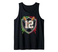 Turning Twelve is so Fun with This Melting Baseball Theme Tank Top