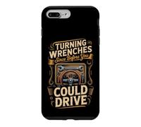 Turning Wrenches Since Before You Could Drive Mechanic Car Case for iPhone 7 Plus/8 Plus