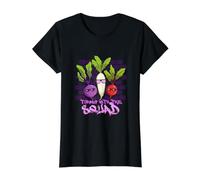 Turnip with The Squad Vegan Lover Vegetarian Shirt Value Graphic T-Shirt, Women, Black, XL