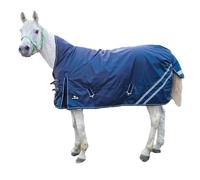 Turnout Rugs For Horses, 1200D Cotton Plus Windproof And Warm Horse Blanket In Winter, Outdoor Waterproof And Breathable Horse Sheet With Tail Flap(153cm)