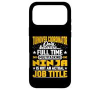 Turnover Coordinator Job Title - Revenue Manager Director Case for iPhone 17 Pro Max