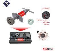 KS Tools 150.1965 Universal Calliper Wind Back Tool with 2-Way Adapter