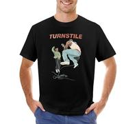 Turnstile Jump Together T-Shirt Shirts Plain t-Shirt Sweat Shirts Customized t Shirts Mens t Shirts Casual Stylish Black
