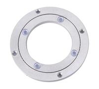 Turntable Bearing - 4 in Aluminium Alloy Swivel Turntable, Max Load Capacity 30kg Heavy Duty Rotating Bearing Turntable Round Dining Table Smooth Swivel Plate Dining Table(4Inch)