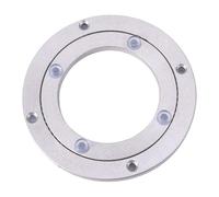 Turntable Bearing - 8 in Aluminium Alloy Swivel Turntable, Max Load Capacity 50kg Heavy Duty Rotating Bearing Turntable Round Dining Table Smooth Swivel Plate Dining Table(8Inch)
