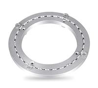 Turntable Bearing, Heavy-Duty Mute Aluminum Lazy Susan 360° Turntable Bearing With Silencer Gasket Row Ball Bearings Bearings Swivel Plate Turntable On Dining Safe To Use