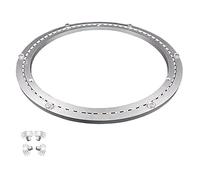 Turntable Bearing, Heavy-Duty Mute Aluminum Lazy Susan Bearing Turntable Ring Swivel Plate Hardware More Load-bearing for Marble Table Sculpture Swivel Base