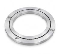 Turntable Bearing Ring, Aluminium Alloy 360° Swivel Plate, Rotating Table Hardware for Dining Table, Glass, Wood and Marble Tabletop, 8/10/12/14 Inch 10in