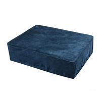Turntable Dust Covers, Record Player Waterproof Dust Cover, Turntable Short Pile Cloth Cover, For AT-LP120XUS (43 * 33 * 13cm) (Blue)