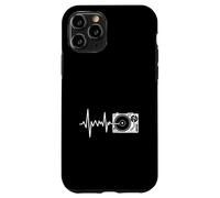 Turntable Heartbeat DJ Vinyl Record Music Line Case for iPhone 11 Pro
